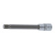 BGS Bit-Einsatz 4176, Länge 140 mm, Antrieb Innenvierkant 12,5 mm (1/2"), Keil-Profil (für RIBE) M12-1