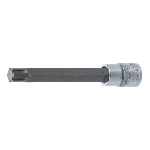 BGS Bit-Einsatz 4178, Länge 140 mm, Antrieb Innenvierkant 12,5 mm (1/2"), Keil-Profil (für RIBE) M14