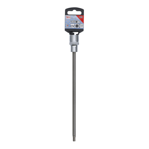 BGS Bit-Einsatz 4216, Länge 240 mm, Antrieb Innenvierkant 12,5 mm (1/2"), Innensechskant 6 mm