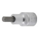 BGS Bit-Einsatz 4254, Antrieb Innenvierkant 12,5 mm (1/2"), Innensechskant 8 mm-1