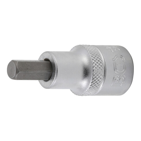 BGS Bit-Einsatz 4254, Antrieb Innenvierkant 12,5 mm (1/2"), Innensechskant 8 mm