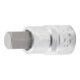 BGS Bit-Einsatz 4257, Antrieb Innenvierkant 12,5 mm (1/2"), Innensechskant 14 mm-1