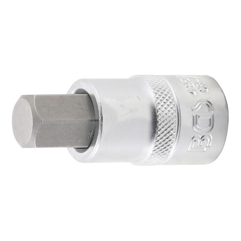 BGS Bit-Einsatz 4257, Antrieb Innenvierkant 12,5 mm (1/2"), Innensechskant 14 mm