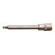 BGS Bit-Einsatz 4258-7, Länge 140 mm, Antrieb Innenvierkant 12,5 mm (1/2"), Innensechskant mit Kugelkopf 7 mm-1