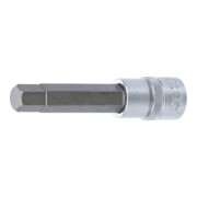 BGS Bit-Einsatz 4267, Länge 100 mm, Antrieb Innenvierkant 12,5 mm (1/2"), Innensechskant 13 mm