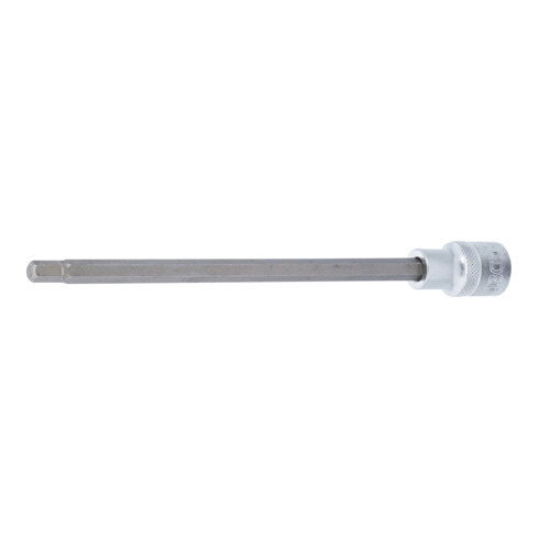 BGS Bit-Einsatz 4277, Länge 200 mm, Antrieb Innenvierkant 12,5 mm (1/2"), Innensechskant 7 mm