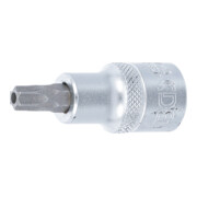 BGS Bit-Einsatz 4327, Antrieb Innenvierkant 12,5 mm (1/2"), T-Profil (für TX) mit Bohrung T45