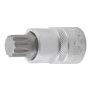 BGS Bit-Einsatz 4346, Antrieb Innenvierkant 12,5 mm (1/2"), Innenvielzahn (für XZN) M16