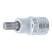 BGS Bit-Einsatz 4349, Antrieb Innenvierkant 12,5 mm (1/2"), Innenvielzahn (für XZN) M9