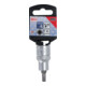 BGS Bit-Einsatz 4351, Antrieb Innenvierkant 12,5 mm (1/2"), Innenvielzahn (für XZN) M6-3