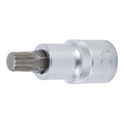 BGS Bit-Einsatz 4353, Antrieb Innenvierkant 12,5 mm (1/2"), Innenvielzahn (für XZN) M10