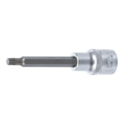 BGS Bit-Einsatz 4360, Länge 100 mm, Antrieb Innenvierkant 12,5 mm (1/2"), Innenvielzahn (für XZN) M6