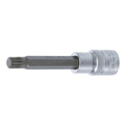 BGS Bit-Einsatz 4362, Länge 100 mm, Antrieb Innenvierkant 12,5 mm (1/2"), Innenvielzahn (für XZN) M10