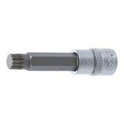 BGS Bit-Einsatz 4364, Länge 100 mm, Antrieb Innenvierkant 12,5 mm (1/2"), Innenvielzahn (für XZN) M14