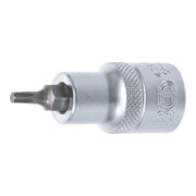 BGS Bit-Einsatz 4369, Antrieb Innenvierkant 12,5 mm (1/2"), T-Profil (für Torx) T20