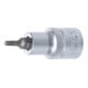 BGS Bit-Einsatz 4369, Antrieb Innenvierkant 12,5 mm (1/2"), T-Profil (für TX) T20-1