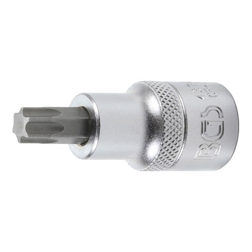 BGS Bit-Einsatz 4374, Antrieb Innenvierkant 12,5 mm (1/2"), T-Profil (für Torx) T50