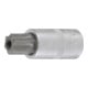 BGS Bit-Einsatz 4377, Antrieb Innenvierkant 12,5 mm (1/2"), T-Profil (für TX) mit Bohrung T70-1