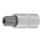 BGS Bit-Einsatz 4377, Antrieb Innenvierkant 12,5 mm (1/2"), T-Profil (für TX) mit Bohrung T70