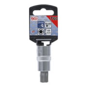 BGS Bit-Einsatz 4378, Antrieb Innenvierkant 12,5 mm (1/2"), T-Profil (für TX) T60-3