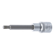 BGS Bit-Einsatz 4432, Länge 100 mm, Antrieb Innenvierkant 12,5 mm (1/2"), Innenvielzahn (für XZN) M7