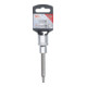 BGS Bit-Einsatz 4467, Länge 100 mm, Antrieb Innenvierkant 12,5 mm (1/2"), T-Profil (für TX) T27-3