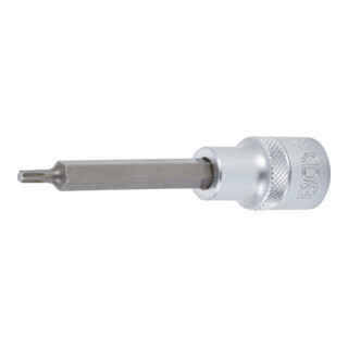 BGS Bit-Einsatz 4469, Länge 100 mm, Antrieb Innenvierkant 12,5 mm (1/2"), T-Profil (für TX) T20