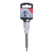 BGS Bit-Einsatz 4469, Länge 100 mm, Antrieb Innenvierkant 12,5 mm (1/2"), T-Profil (für TX) T20-3