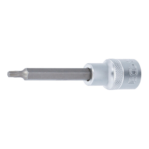 BGS Bit-Einsatz 4470, Länge 100 mm, Antrieb Innenvierkant 12,5 mm (1/2"), T-Profil (für TX) T25