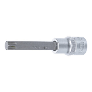 BGS Bit-Einsatz 4475, Länge 100 mm, Antrieb Innenvierkant 12,5 mm (1/2"), T-Profil (für TX) T55