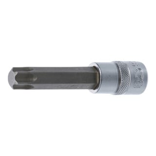 BGS Bit-Einsatz 4477, Länge 100 mm, Antrieb Innenvierkant 12,5 mm (1/2"), T-Profil (für TX) T70