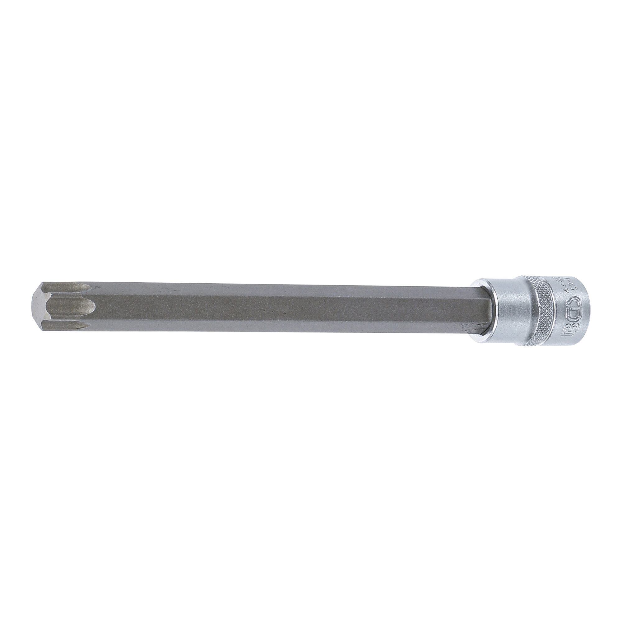 BGS Bit-Einsatz 4485, Länge 200 mm, Antrieb Innenvierkant 12,5 mm (1/2"), T-Profil (für TX) T70 ; BGS technic