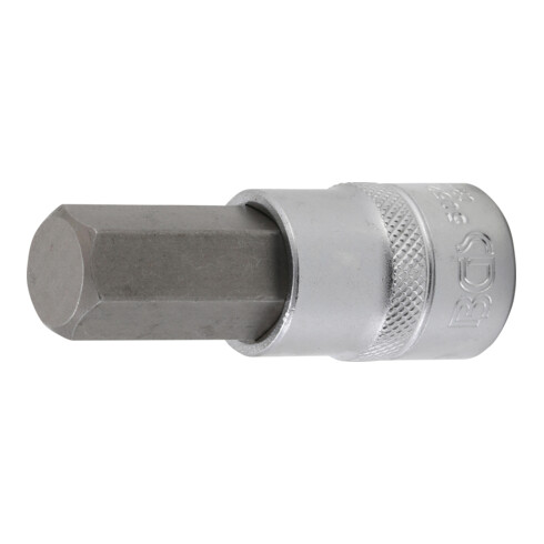 BGS Bit-Einsatz 5052-17, Antrieb Innenvierkant 12,5 mm (1/2"), Innensechskant 17 mm