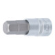 BGS Bit-Einsatz 5052-18, Antrieb Innenvierkant 12,5 mm (1/2"), Innensechskant 18 mm-1