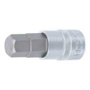 BGS Bit-Einsatz 5052-18, Antrieb Innenvierkant 12,5 mm (1/2"), Innensechskant 18 mm