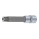 BGS Bit-Einsatz 5103-TB80, Länge 110 mm, Antrieb Innenvierkant 12,5 mm (1/2"), T-Profil (für TX) mit Bohrung T80-1