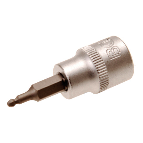BGS Bit-Einsatz 5110, Antrieb Innenvierkant 10 mm (3/8"), Innensechskant mit Kugelkopf 3 mm