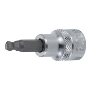 BGS Bit-Einsatz 5112, Antrieb Innenvierkant 10 mm (3/8"), Innensechskant mit Kugelkopf 5 mm