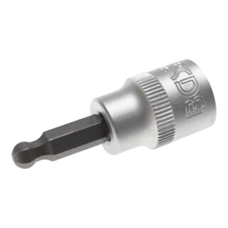 BGS Bit-Einsatz 5113, Antrieb Innenvierkant 10 mm (3/8"), Innensechskant mit Kugelkopf 5,5 mm