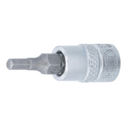BGS Bit-Einsatz 5155, Antrieb Innenvierkant 6,3 mm (1/4"), Innensechskant 3,5 mm