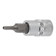 BGS Bit-Einsatz 5156-2-5, Antrieb Innenvierkant 6,3 mm (1/4"), Innensechskant mit Bohrung 2,5 mm