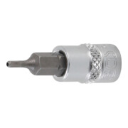 BGS Bit-Einsatz 5156-2, Antrieb Innenvierkant 6,3 mm (1/4"), Innensechskant mit Bohrung 2 mm