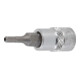 BGS Bit-Einsatz 5156-3, Antrieb Innenvierkant 6,3 mm (1/4"), Innensechskant mit Bohrung 3 mm-1