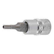 BGS Bit-Einsatz 5156-3, Antrieb Innenvierkant 6,3 mm (1/4"), Innensechskant mit Bohrung 3 mm