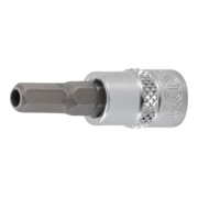 BGS Bit-Einsatz 5156-5, Antrieb Innenvierkant 6,3 mm (1/4"), Innensechskant mit Bohrung 5 mm