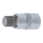 BGS Bit-Einsatz 5180-M17, Antrieb Innenvierkant 12,5 mm (1/2"), Innenvielzahn (für XZN) M17