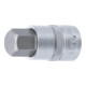 BGS Bit-Einsatz 5184-H19, Antrieb Innenvierkant 12,5 mm (1/2"), Innensechskant 19 mm-1
