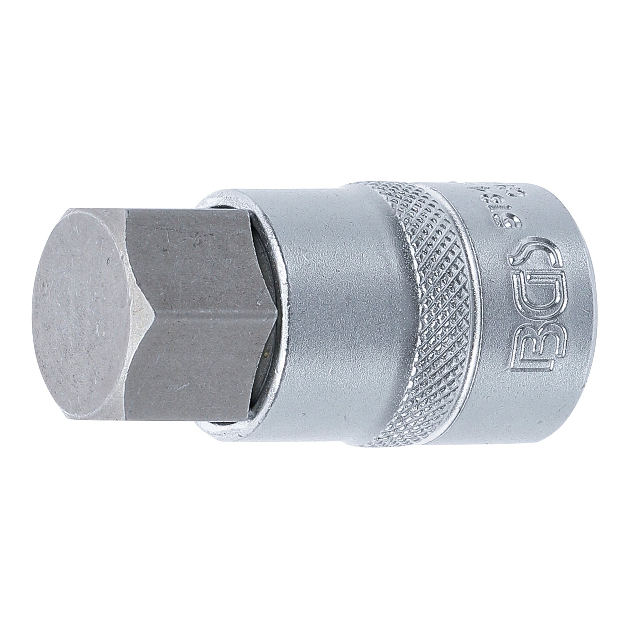 BGS Bit-Einsatz 5184-H22, Antrieb Innenvierkant 12,5 mm (1/2"), Innensechskant 22 mm ; BGS technic