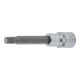 BGS Bit-Einsatz 5184-M9, Länge 100 mm, Antrieb Innenvierkant 12,5 mm (1/2"), Innenvielzahn (für XZN) M9-1