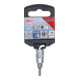BGS Bit-Einsatz 5184-TS15, Antrieb Innenvierkant 6,3 mm (1/4"), TS-Profil (für Torx Plus) mit Bohrung TS15-3